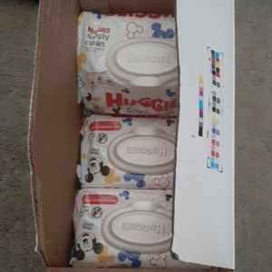 Huggies Simply Clean Fragrance Free Wipes